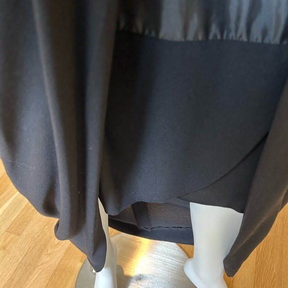 Vintage 1940’s Beaded Accent Wool Crepe Evening Gown - Picture 3 of 4